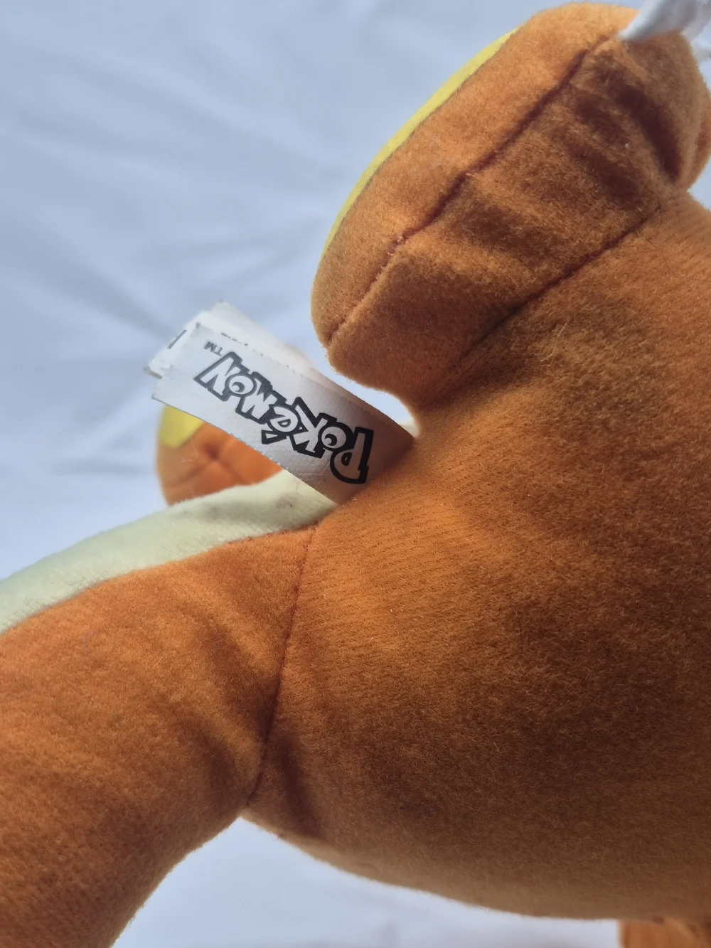 Orange Plush Dinosaur Stuffed Animal - Soft Kids Toy